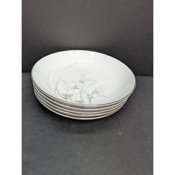 Mikasa Fine China Shannon 6149 Porcelain Coupe Dessert Berry Bowl Lot of 5 - Picture 9 of 10